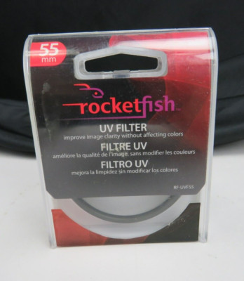 Rocketfish RF-UVF55 | 55mm Camera Lens Filter