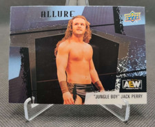 2022 Upper Deck AEW Allure #124 Jungle Boy Jack Perry wrestling card