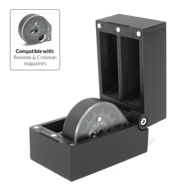 KUBE3D Reximex Accura Daystar Meta Throne Pretensis & Crosman Magazine Estuche Cubierta Caja