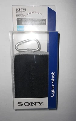New Sony Cybershot Digital Camera Case Black for DSC