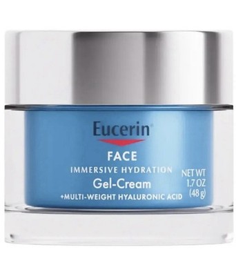 Eucerin Face Immersive Hydration Gel Cream 1.7oz Hyaluronic Acid Moisturizer