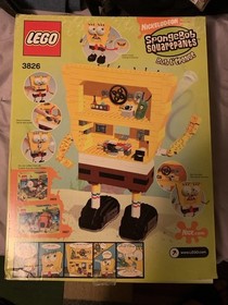 LEGO SpongeBob SquarePants: Build-A-Bob (3826) In Box, Sealed Bags W/instruction