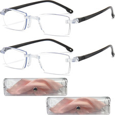 Auto Focus Glasses Self Adjusting, Intelligent Dual Focus Reading Glasses 2 PCS
