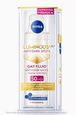 NIVEA Luminous630 Anti Dark Spot Fluid SPF50 40ml (1.35 fl oz) NEW USA Shipping