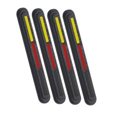 4PCS Car Door Edge Guards, Car Door Protector, Anti-Collision Black/Red/Yellow