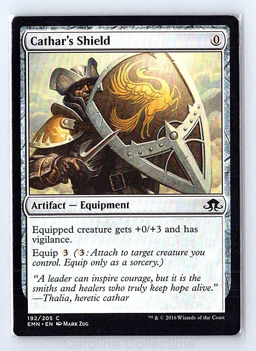 Cathar's Shield Near Mint - Eldritch Moon 192 Magic: The Gathering