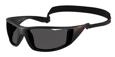 Prada Linea Rossa PS A 4S matte black dark grey 1BO5S0 Sunglasses