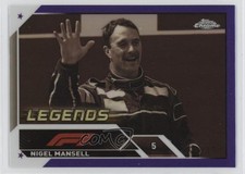 2023 Chrome Formula 1 F1 Legends Purple Refractor /399 Nigel Mansell HOF 11s9