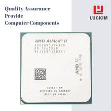 AMD Athlon II X4 638 CPU - Socket FM2 4 Cores 4 Threads 2.7GHz 4MB L2 Cache 65W.