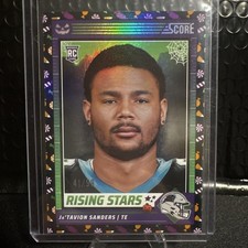 2024 Panini Score-A-Treat - Rising Stars Ja'Tavion Sanders /99 (RC) SSP🚨