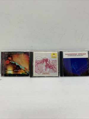 Tangerine Dream - Lot of 3 - The Hollywood Years Vol. 2, Elect. Med. & Underwa