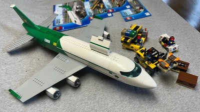 LEGO CITY: Cargo Terminal With Plane #60022, Retired, With