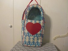 Battat Our Generation Blue Backpack Doll Carrier Case Fits American Girl