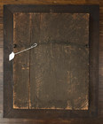 Antique Victorian Mourning Hair Wreath Art Shadow Box Woven Hairwork Framed — photo 2