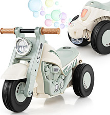 Ride on Push Car, Foot-To-Floor Sliding Car for Toddlers Kids Motorcycle with Bu