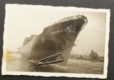 S Photo View Hamburg Port Cargo Ship Spreewald Sign ID Boat Picture Old