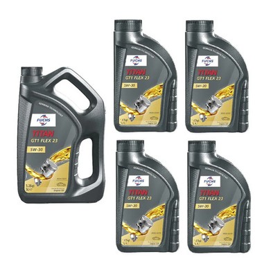 Motoröl Fuchs Titan GT1 Flex 23 5W-30 9Liter ACEA C3, C2 API SN