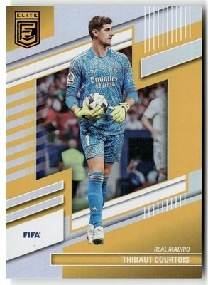Thibaut Courtois 2022-23 Panini Donruss Elite FIFA Soccer #36