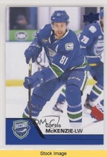 2020-21 Upper Deck AHL Blue Curtis McKenzie #44 READ o1h