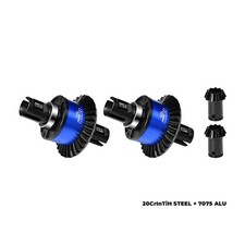 Front/Rear Complete Diff Set - 30/9T  No Diffs Oil  - Compatible w/ Arrma 1/5