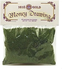 AzureGreen IPGMOND 1 oz 1618 Gold Money Drawing Powder Incense 