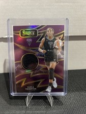 Kayla Thornton 2025 Panini Select WNBA Purple Prizm /49 Sparks Patch Valkyries