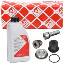 febi Hydraulikfilter Haldex-Kupplung + 1L Öl für VW GOLF 5 PASSAT B6 T5 Allrad