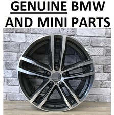 GENUINE BMW F30, 3 4 Series, 704M, 19" Alloy Wheel 36118043651 Ferric Grey. REAR