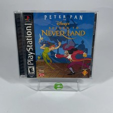 Peter Pan Return to Neverland (Sony PlayStation 1 PS1, 2002)