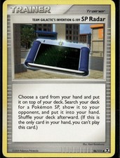 Team Galactic's Invention G 109 SP Radar Uncommon Rising Rivals 96/111 Trainer P on eBay