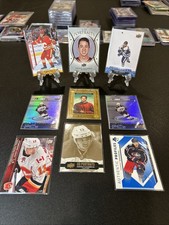 Johnny Gaudreau 9 Card Lot Calgary flames & Columbus Blue Jackets