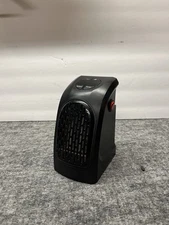 Handy Heater model HEAT-MC4 400W 120 V Personal Plug-in Wall Heater Timer Black 