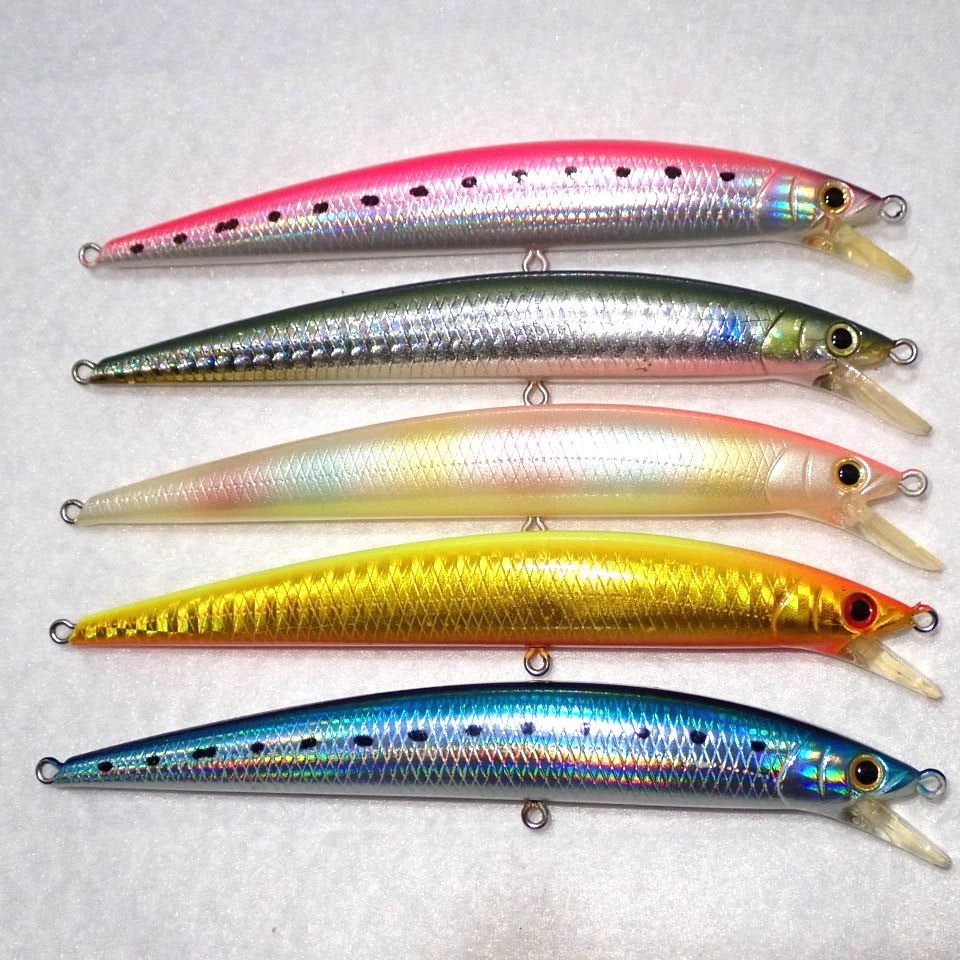 JDM Jackson Flotante Minnow Atleta 12FS X 5 Delgado pero Largo Fundición Hecho en Japón Foto 4 de 4