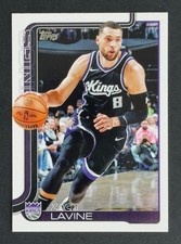 2025-26 Topps Basketball Base 163 Zach LaVine - Sacramento Kings