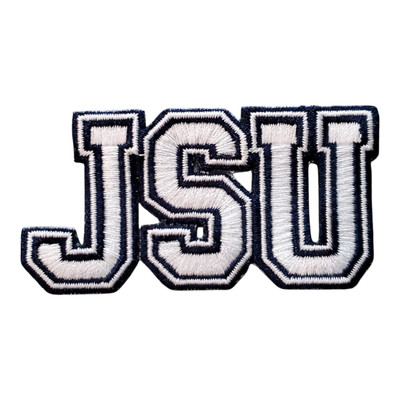 Jackson State Tigers. JSU Vintage Style Patch. HBCU Embroidered Iron On. 3''x1.5''