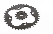 2004 - 2005 Honda Sportrax TRX450R 13 Tooth Front & 38 Tooth Rear Black Sprocket