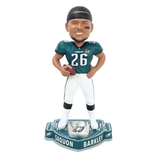 Saquon Barkley Philadelphia Eagles Super Bowl LIX Champions Bobblehead NFL NIB
