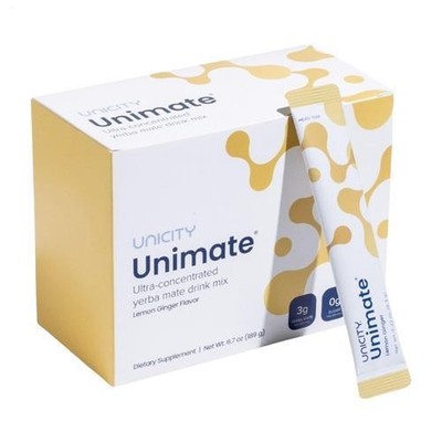 Unicity Unimate Yerba Mate Ergänzung ZITRONE 90/60/30 Packungen ~ Verfallsdatum