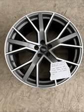Genuine 2017 C7 Audi RS6 Performance 21” Alloy Wheel, Very Good Condition