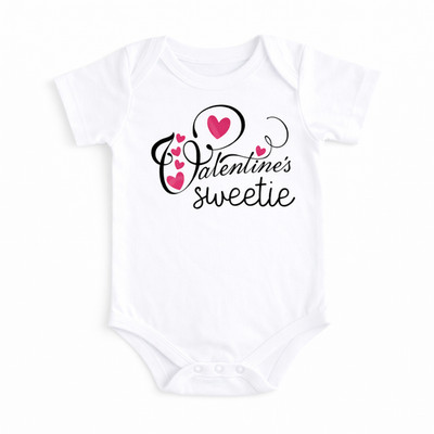 Valentinstag Sweetie süßer Baby Body Weste romantisches Geschenk