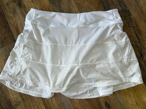 Lululemon Lululemon Pace Rival Skirt 8 Tall White Pickleball Tennis - Bild 5 von 8