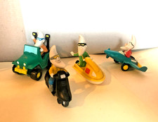 Mac Tonight Moon Man 1988 McDonald's Happy Meal Toy Figures Lot - Set of 4