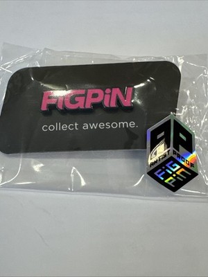 FiGPiN Logo L7 - Pink & Black - 1st Edition ARTIST PROOF Pin NEW