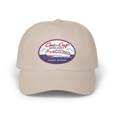 Chris-Craft Motor Boats Algonac MI Boating Retro Cabina Crucero Sombrero Bordado
