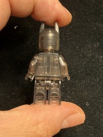 RARE DC Batman genuine LEGO Trans black Prototype Minifigure