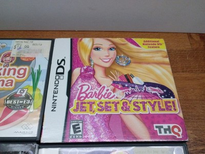 Nintendo DS Game Lot Barbie Jet Set style Pups Littlest pet shop