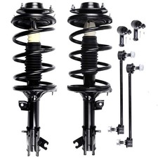 Struts Front Spring Assembly Tie Rod End Sway Bar Links 6pc 2001-2006 ES3616