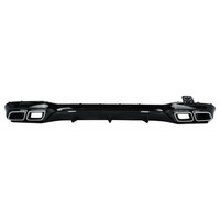 StoßStangen Diffusor Endrohre Chrom FüR Mercedes E W213 2016-2019 E63 Look
