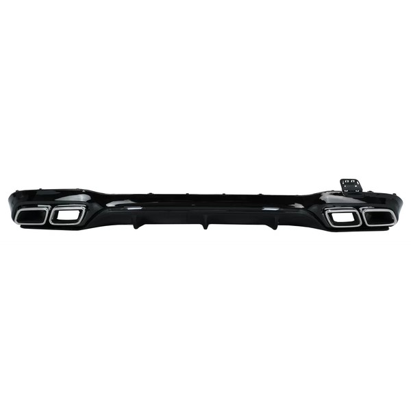 StoßStangen Diffusor Endrohre Chrom FüR Mercedes E W213 2016-2019 E63 Look-image
