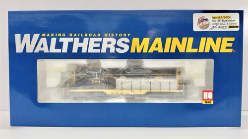 Walthers Mainline escala HO Santa Fe EMD GP9 diésel #704 DCC sonido 910-20451 | Condition: New
